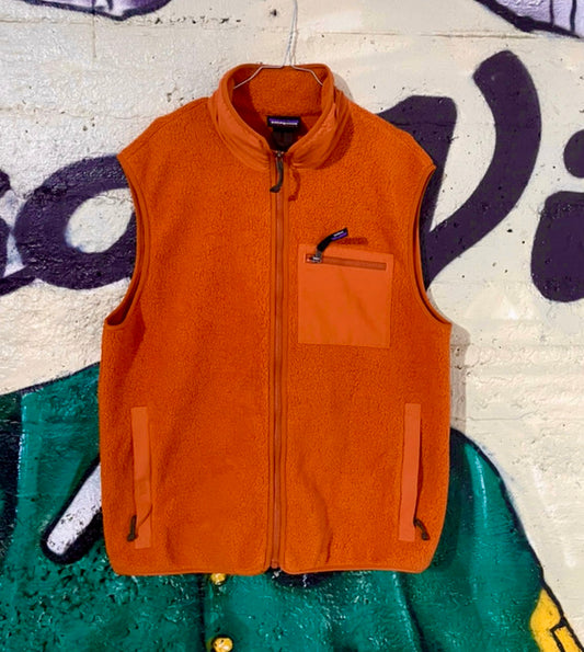 Patagonia Fleece Weste (L Herren) Synchilla orange