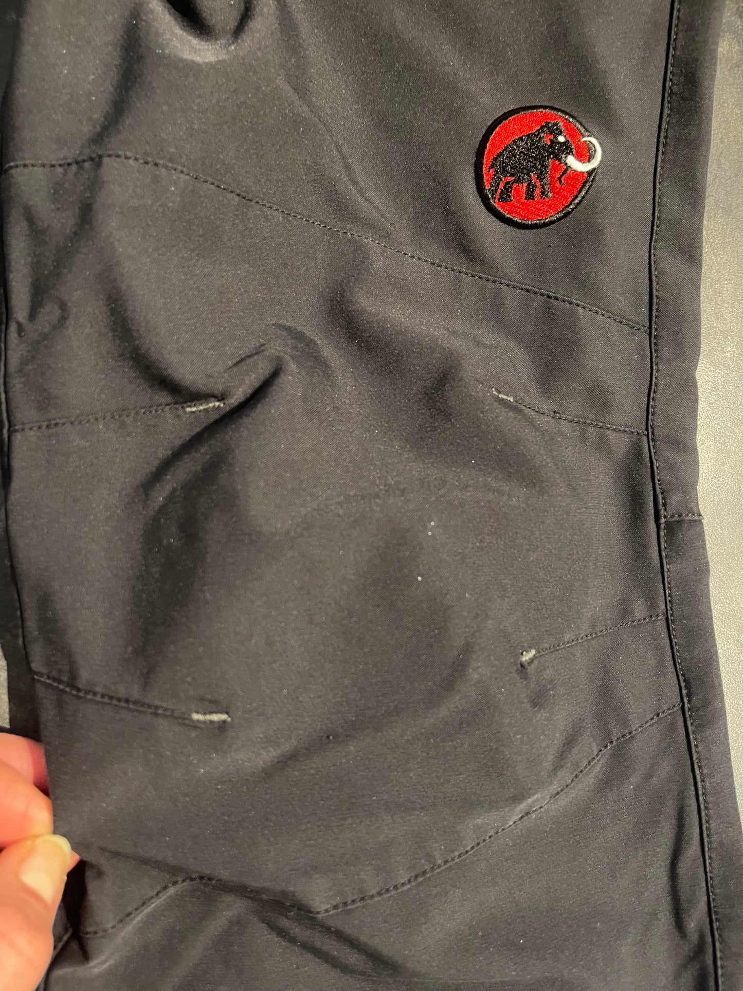 Touren Hose von Mammut (M Damen) Softshell schwarz