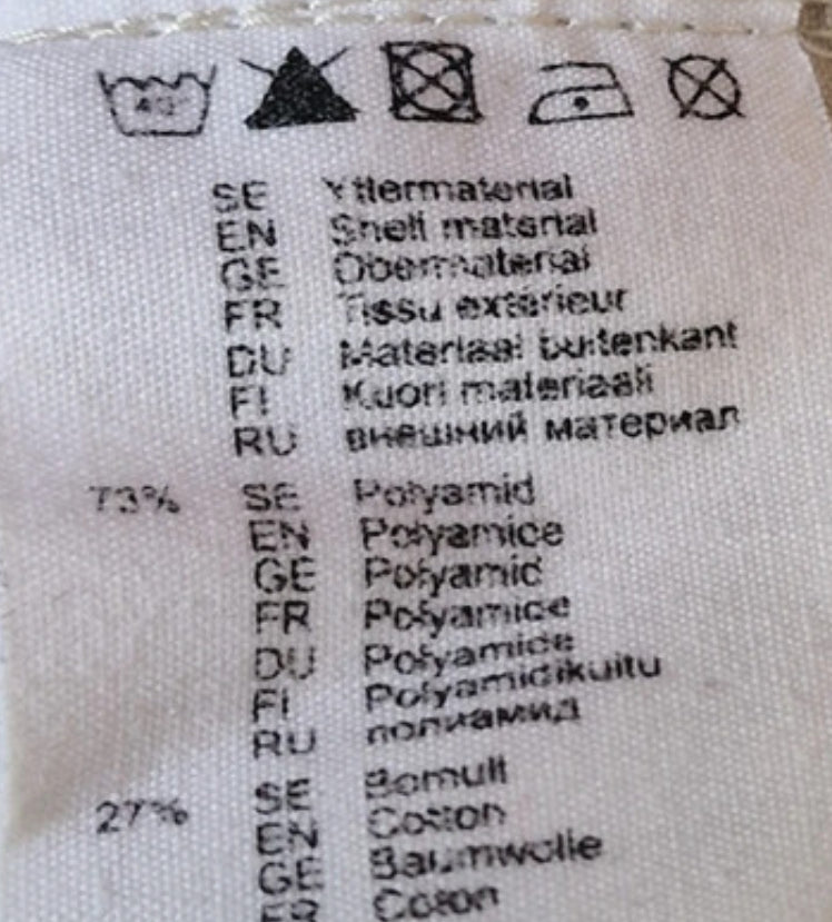 Kurze Hose von Fjällräven (M Damen) Capri Shorts creme