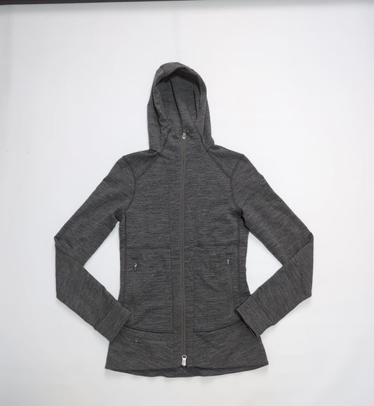 Merino Jacke von Icebreaker (S Damen) Zipper Hoodie grau