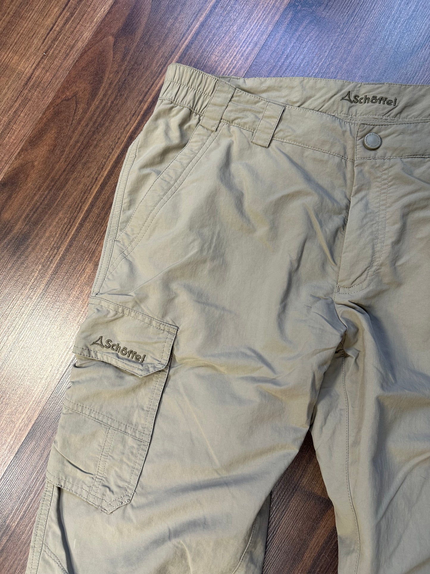 Leichte Outdoor Hose von Schöffel (L kurz Herren) beige