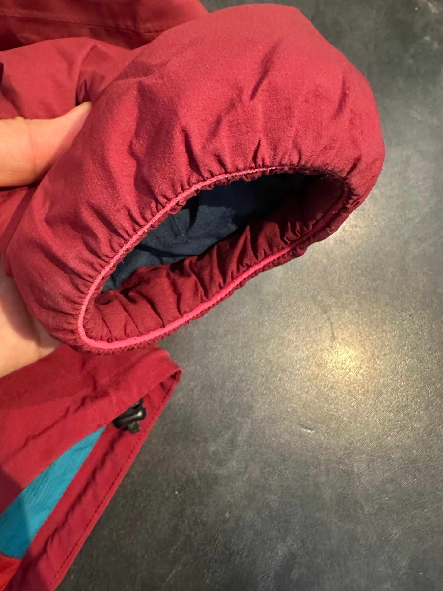 Wasserdichte Ortovox Jacke mit Wolle gefüttert (S Damen) bordeaux