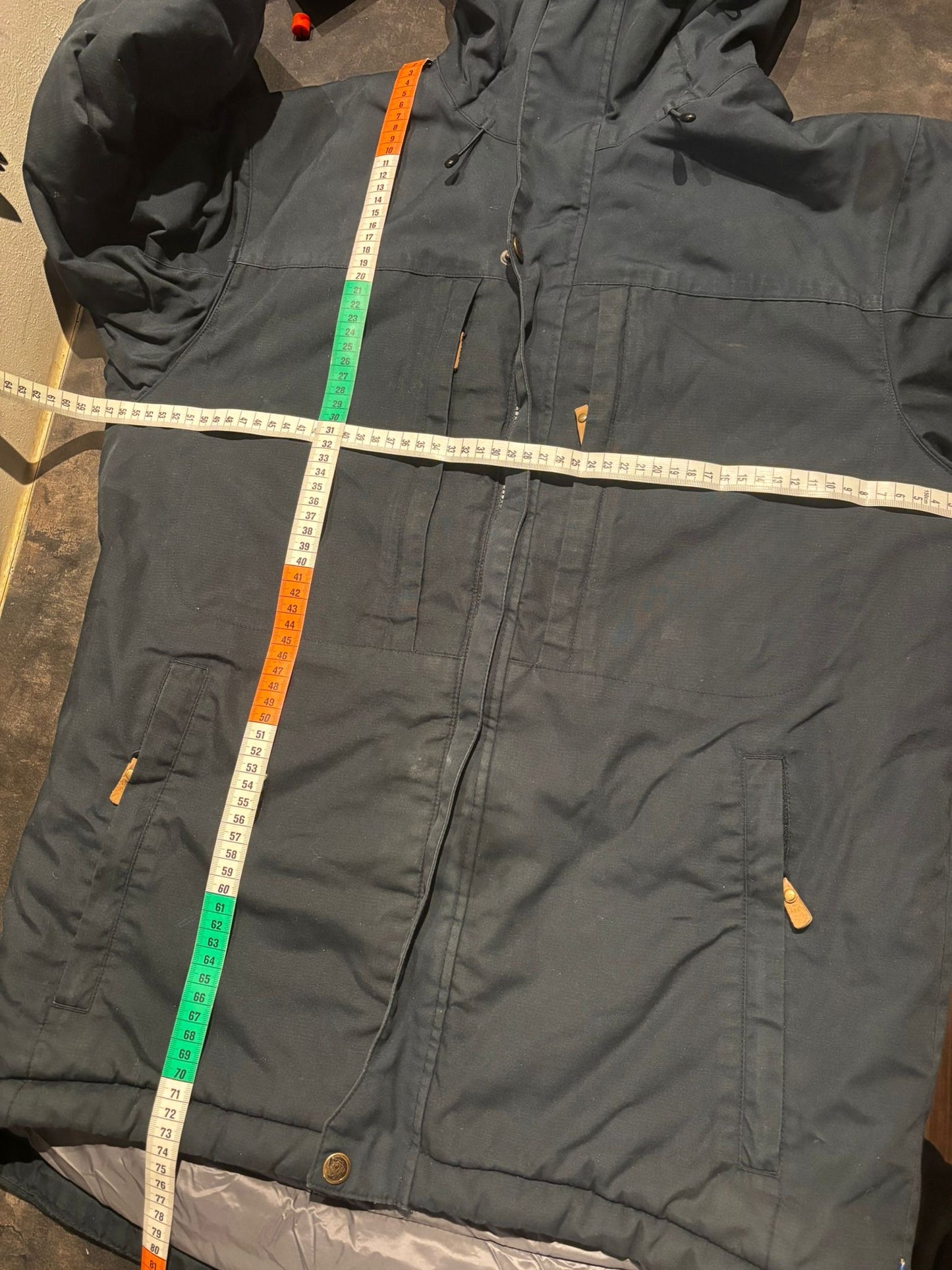 Fjällräven Greenland Winter Jacke (M Herren) marineblau