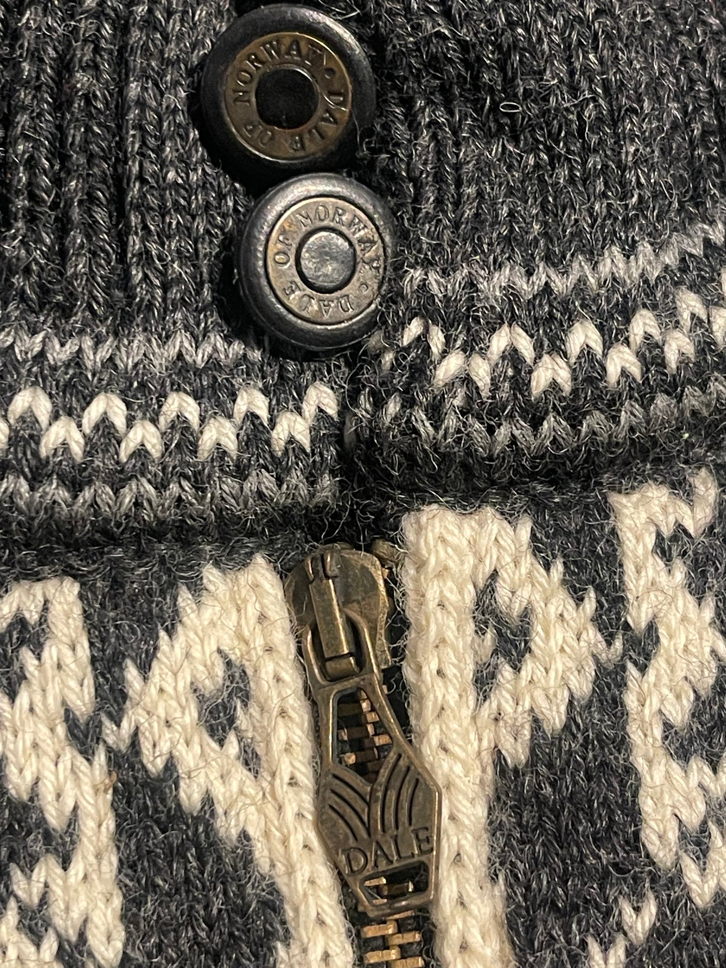 2-lagiger Strick Pullover Dale of Norway (XL) Wind Membrane grau