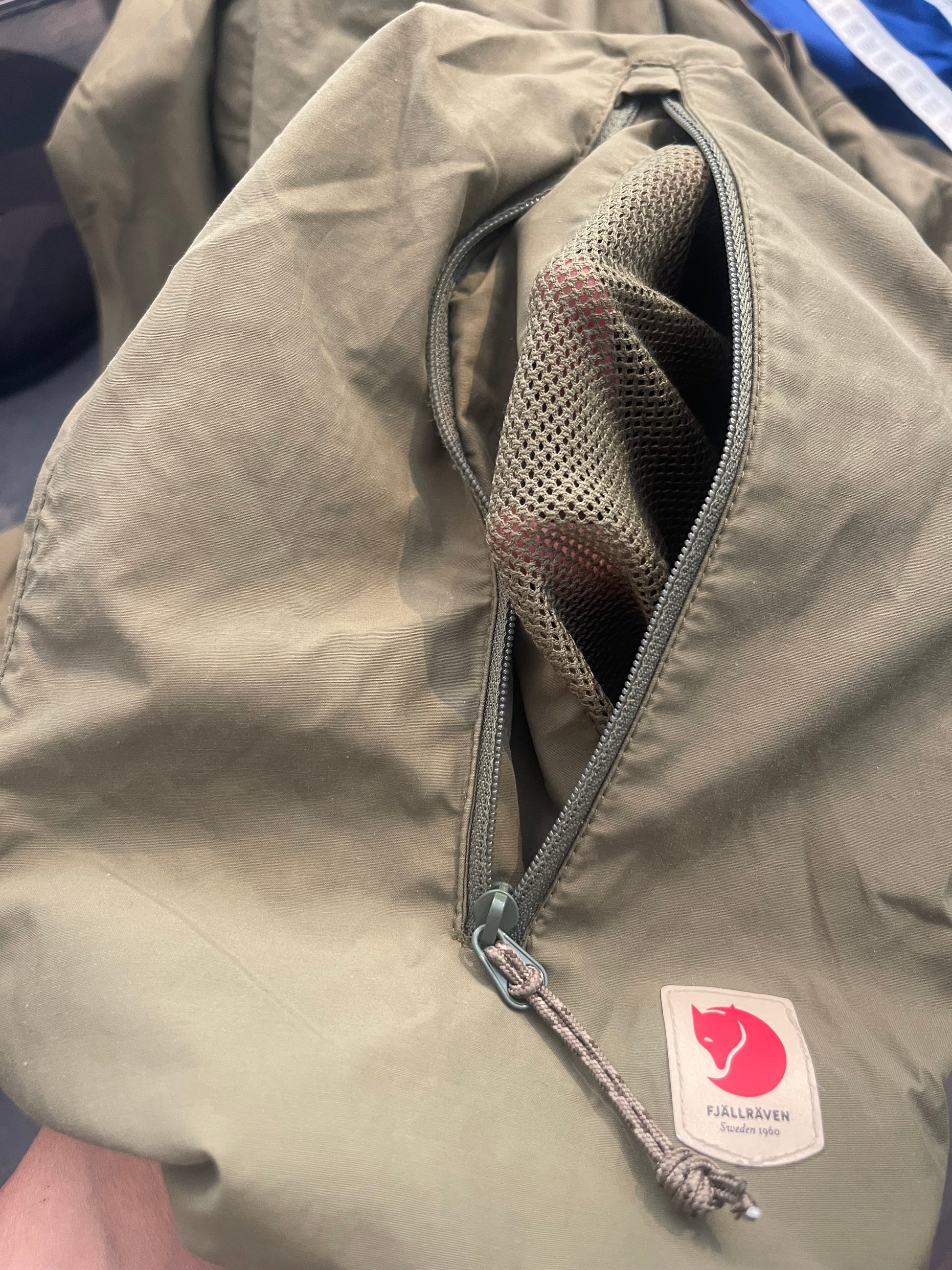 Fjällräven Regen Jacke (S Herren) HIGH COAST khaki - wanderlich.com