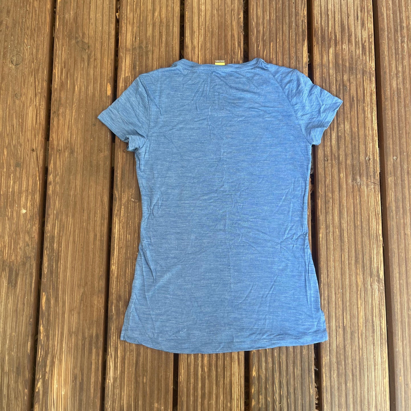 Merinowolle T-Shirt von Mons Royale Ultra Cool (XS Damen) blau