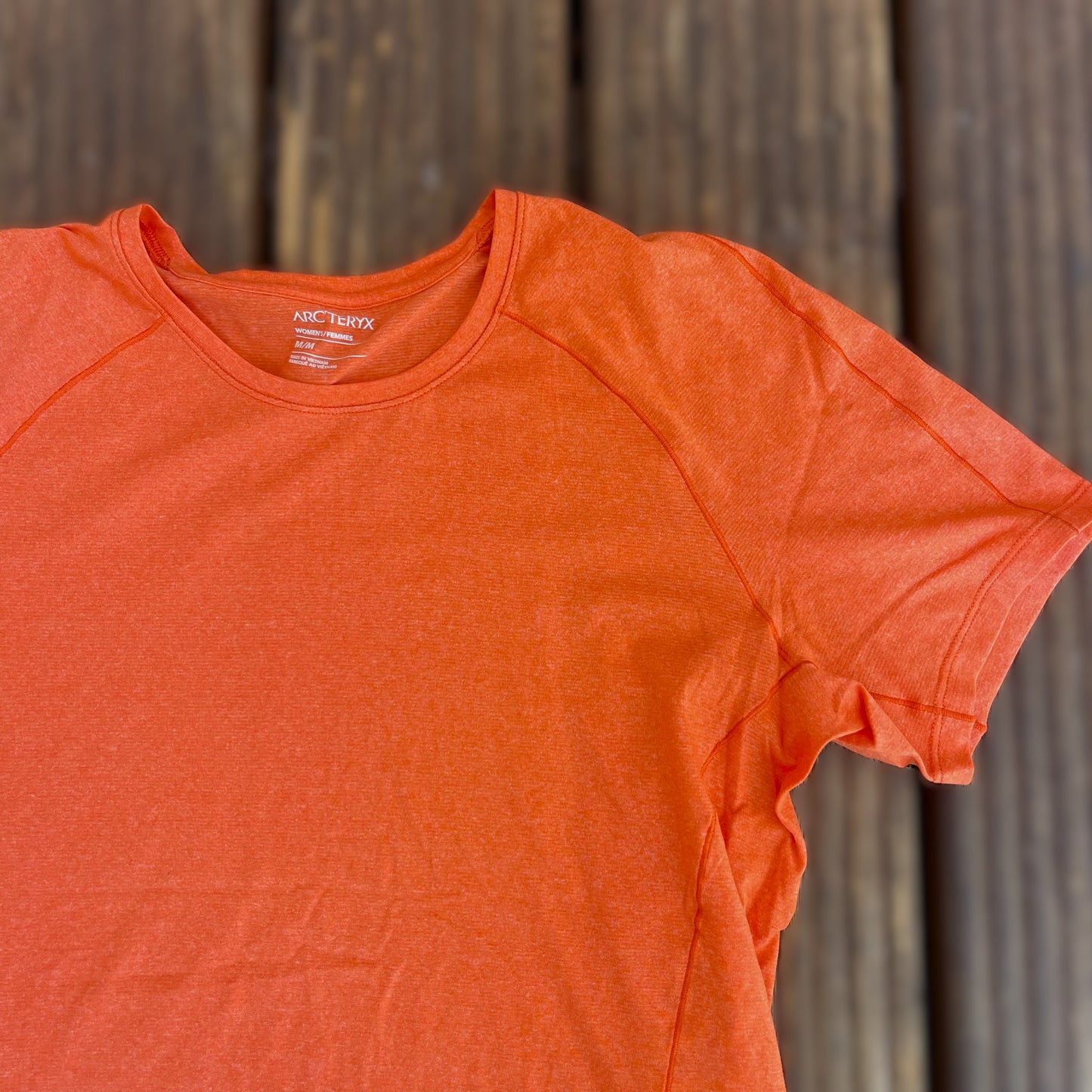 Arcteryx Funktions T-Shirt (Damen M) orange