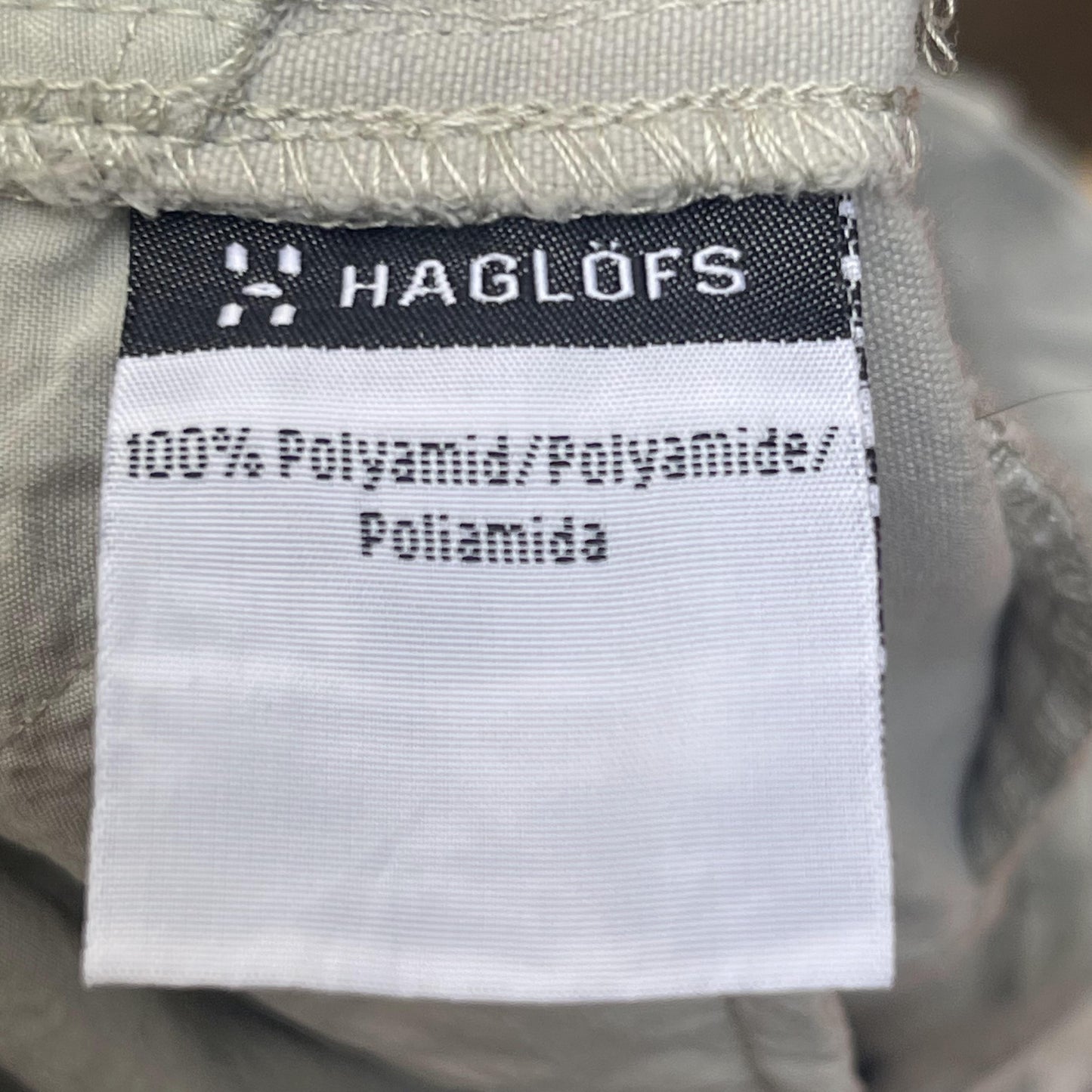 Shorts von Haglöfs (Herren L) kurze Capri- Hose hellgrau