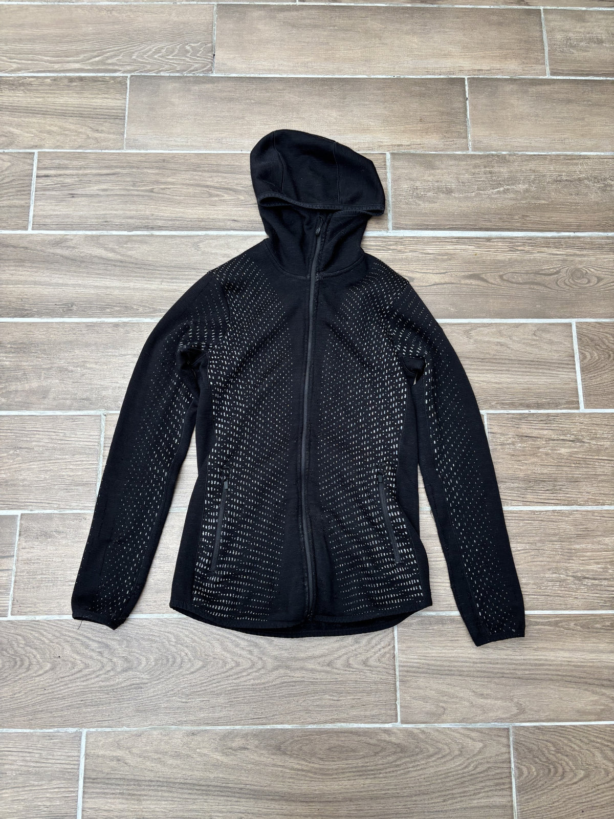 Zip Jacke Icebreaker Merino (Damen S) schwarz