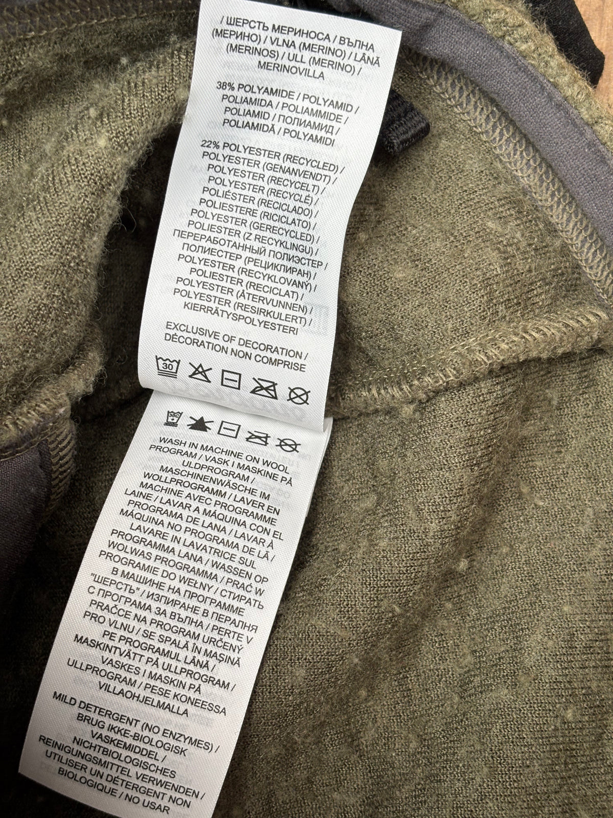 Warme Jacke Bergans of Norway (XXL Herren) Zip Hoodie grün