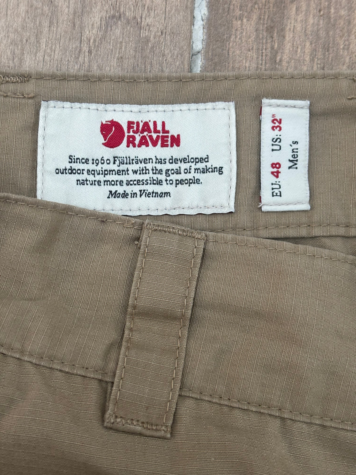 Shorts Hose Fjällräven (Herren M) beige G-1000