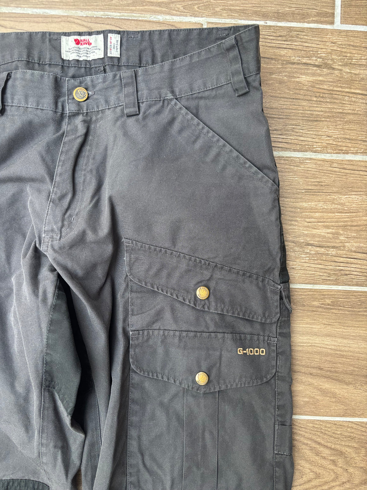 Hose Fjällräven Vidda (M-L Herren) G-1000 grau