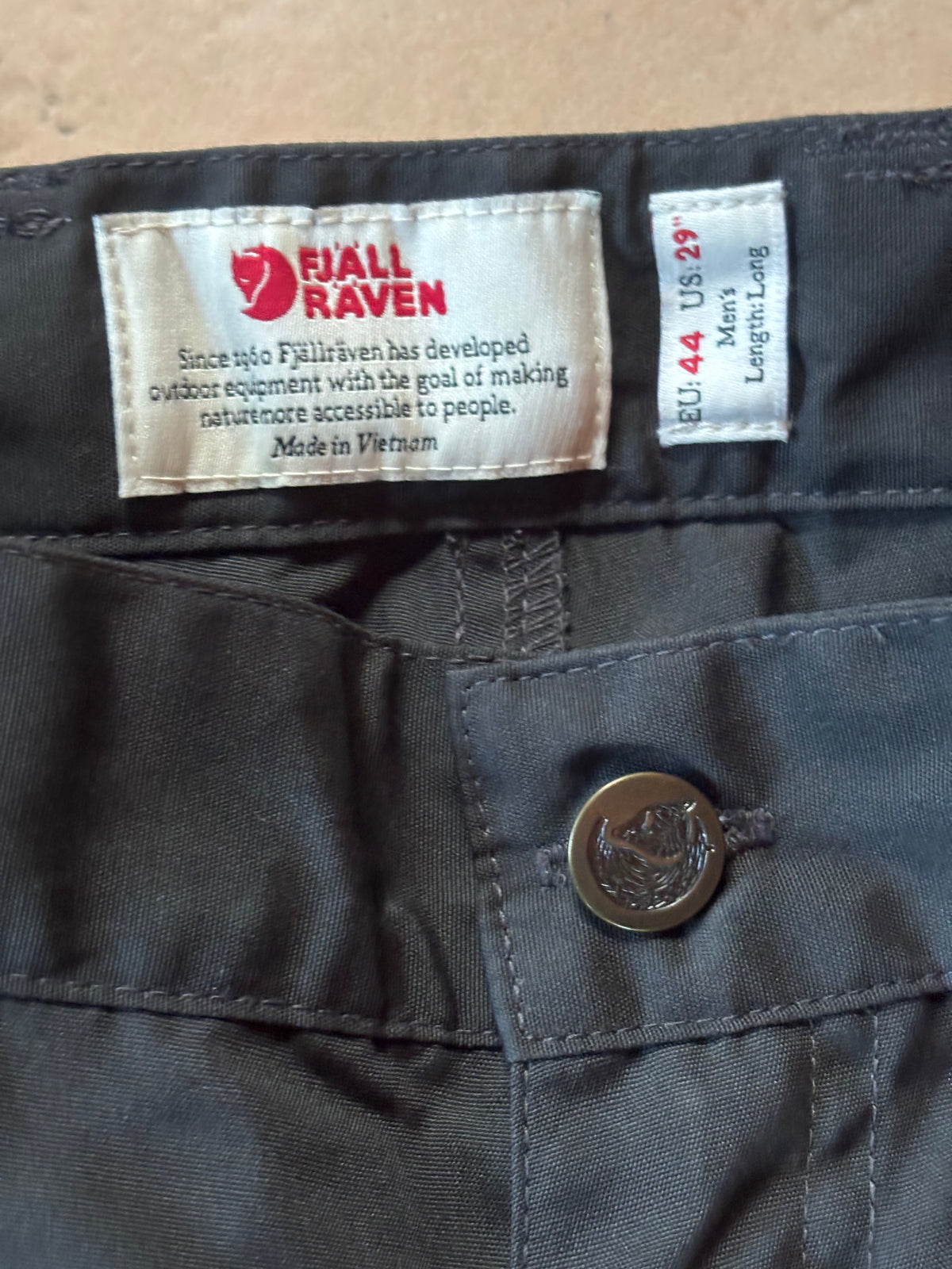 Fjällräven Barents Pro Hose (XS Herren) schwarz