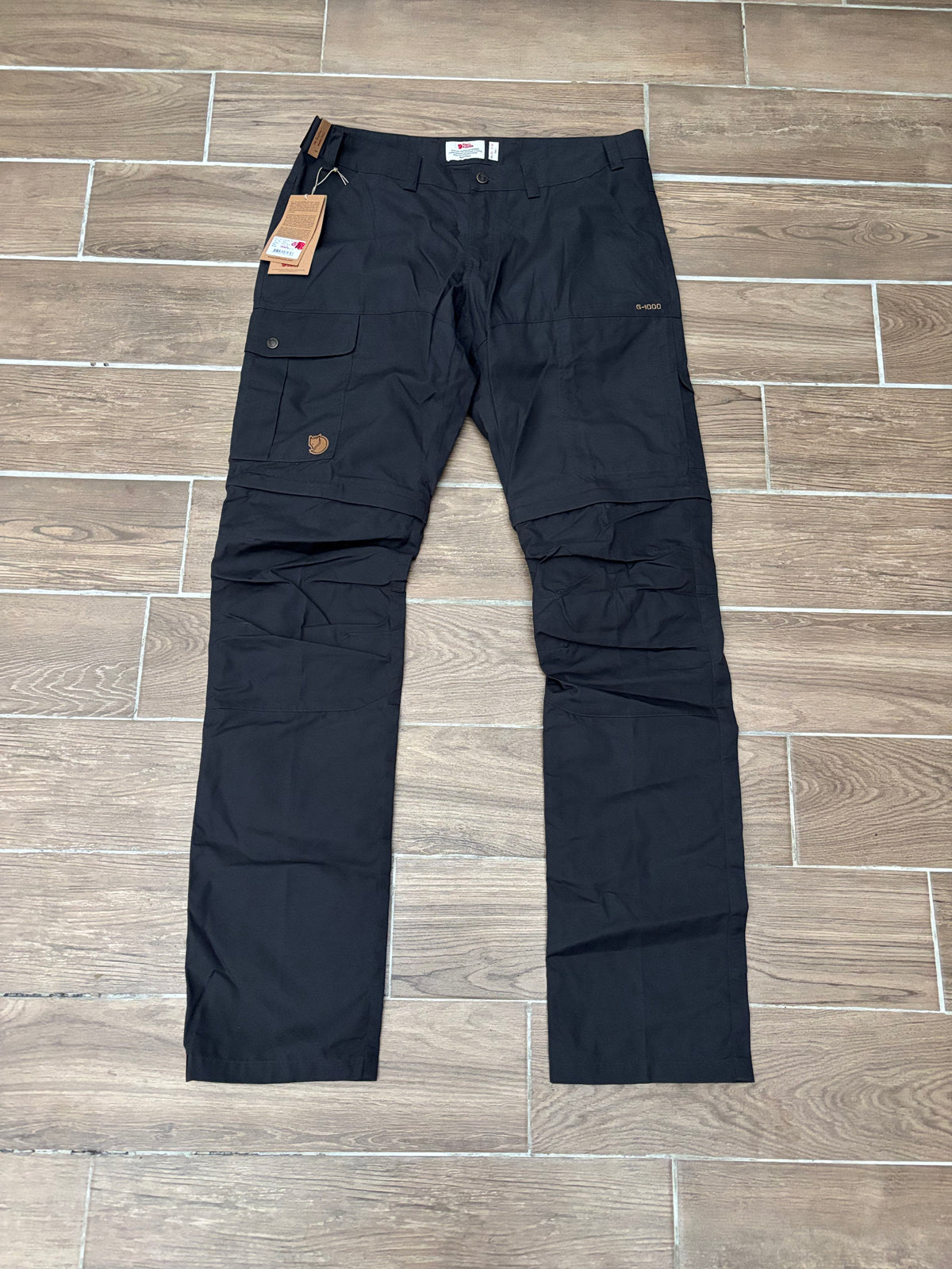 2in1 Hose Fjällräven Karl pro (XL Herren) Zip Off schwarz