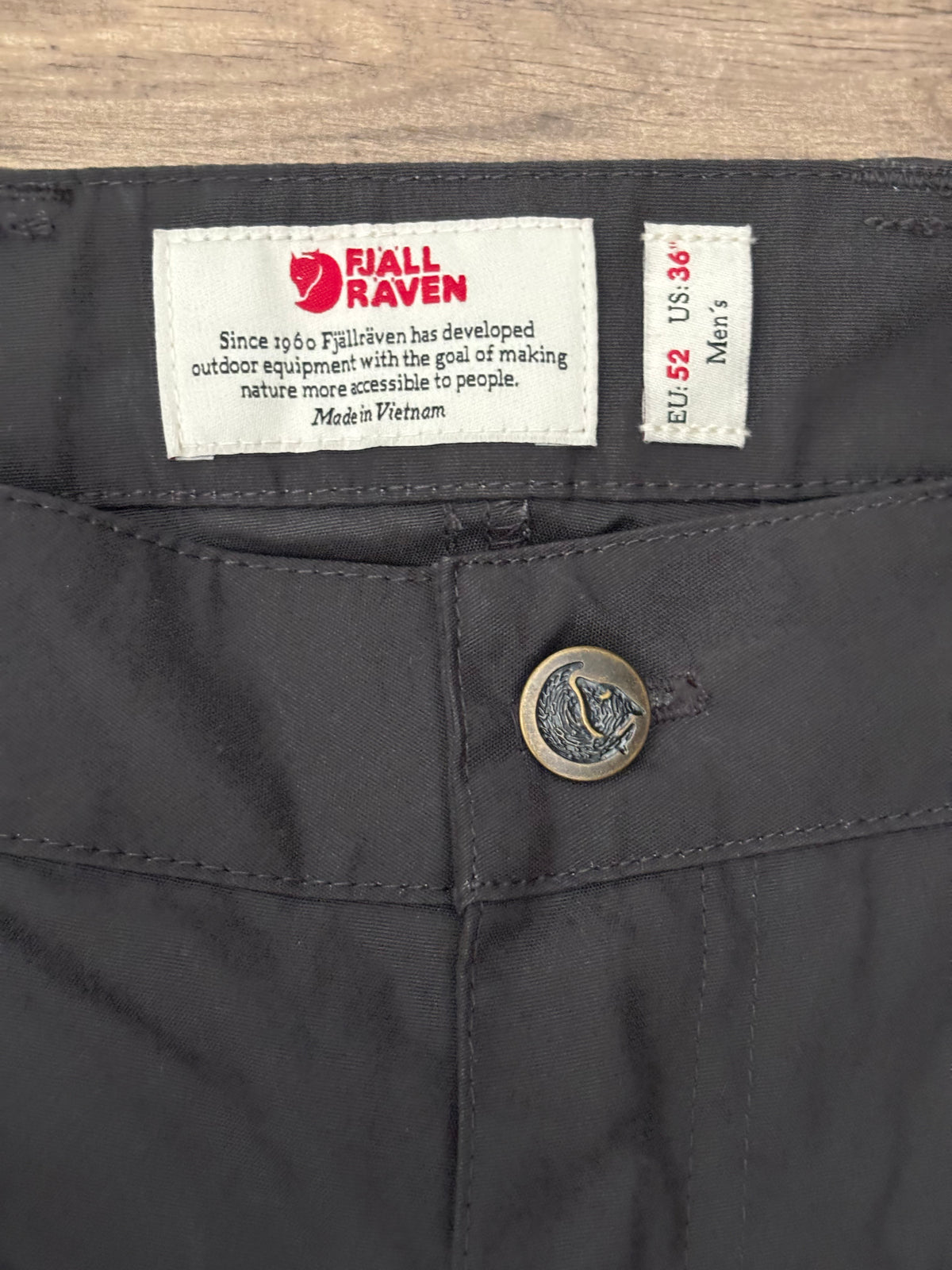 2in1 Hose Fjällräven Karl pro (XL Herren) Zip Off schwarz