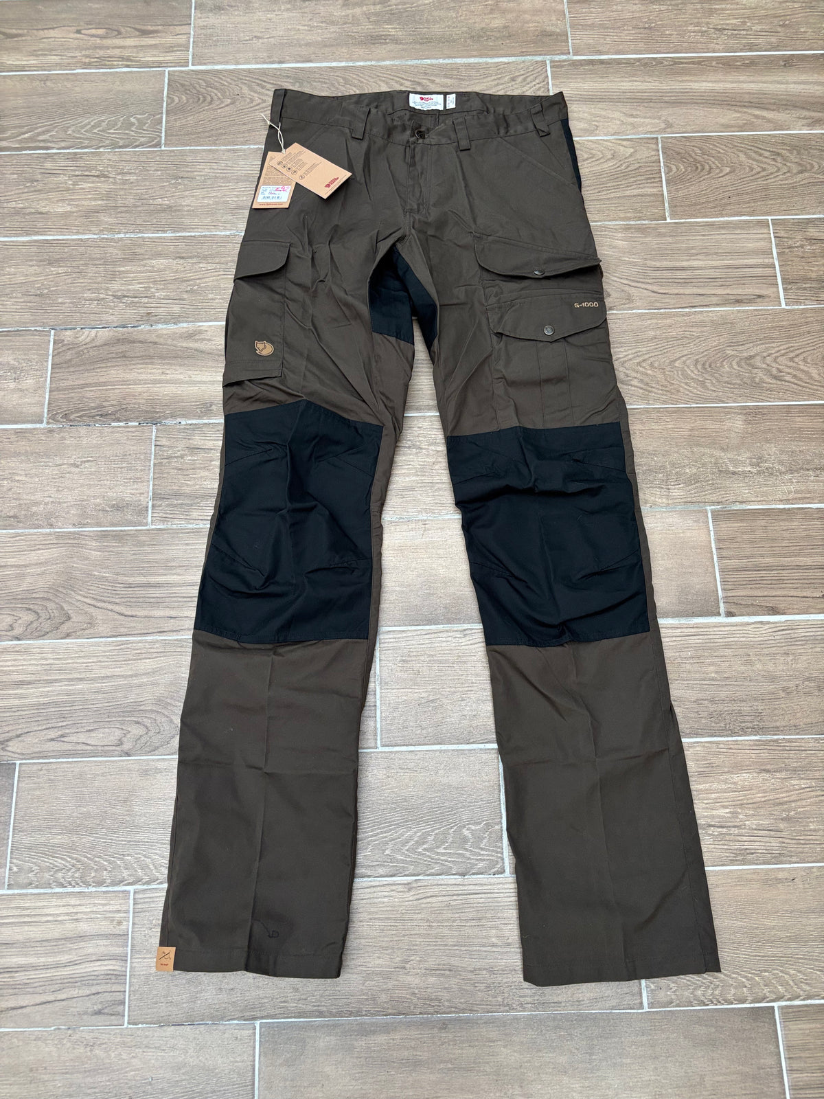 Hose Fjällräven Barents Pro (S Herren) schwarz braun