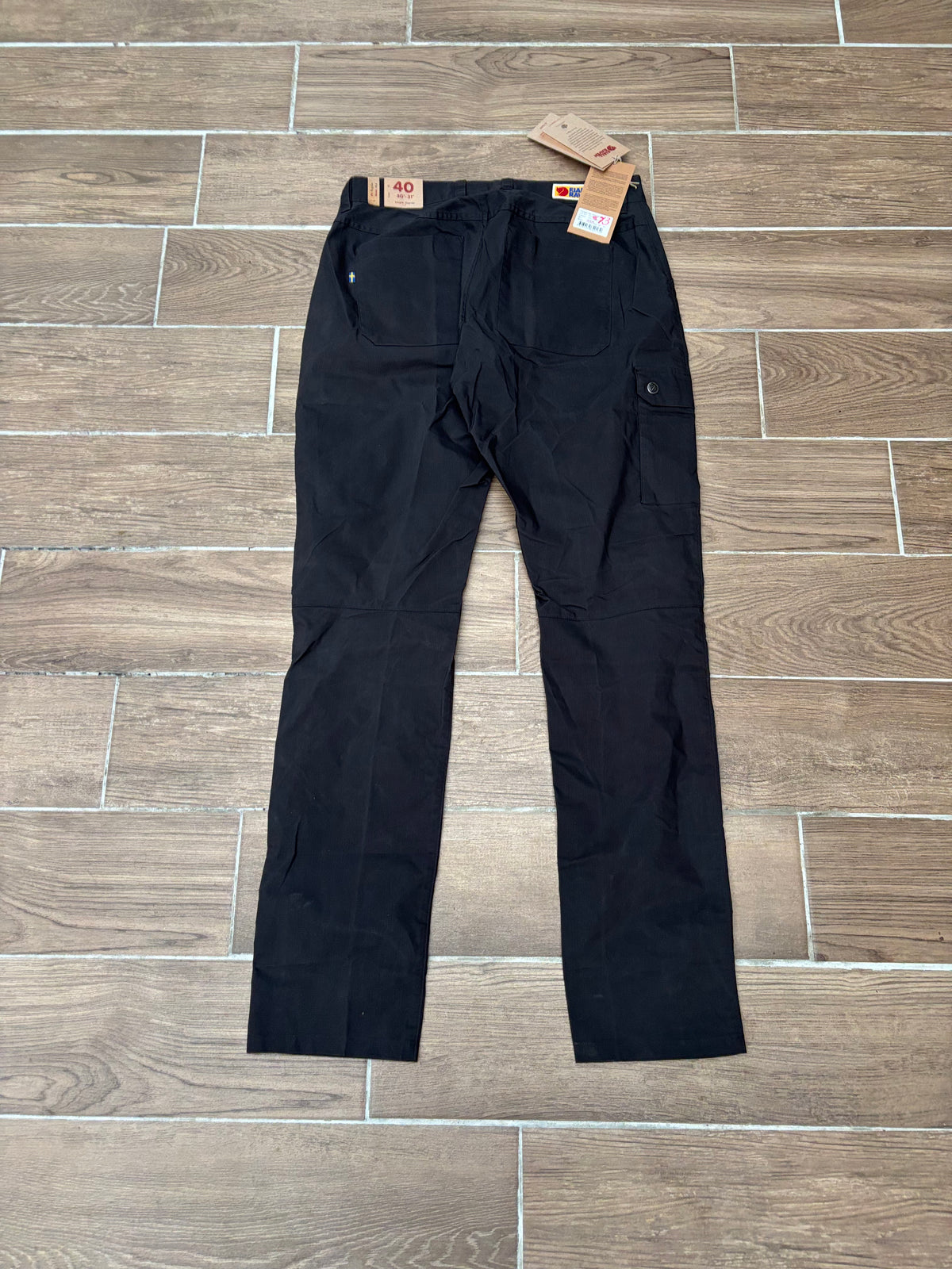 Leichte Hose Fjällräven (L Damen) G-1000 schwarz