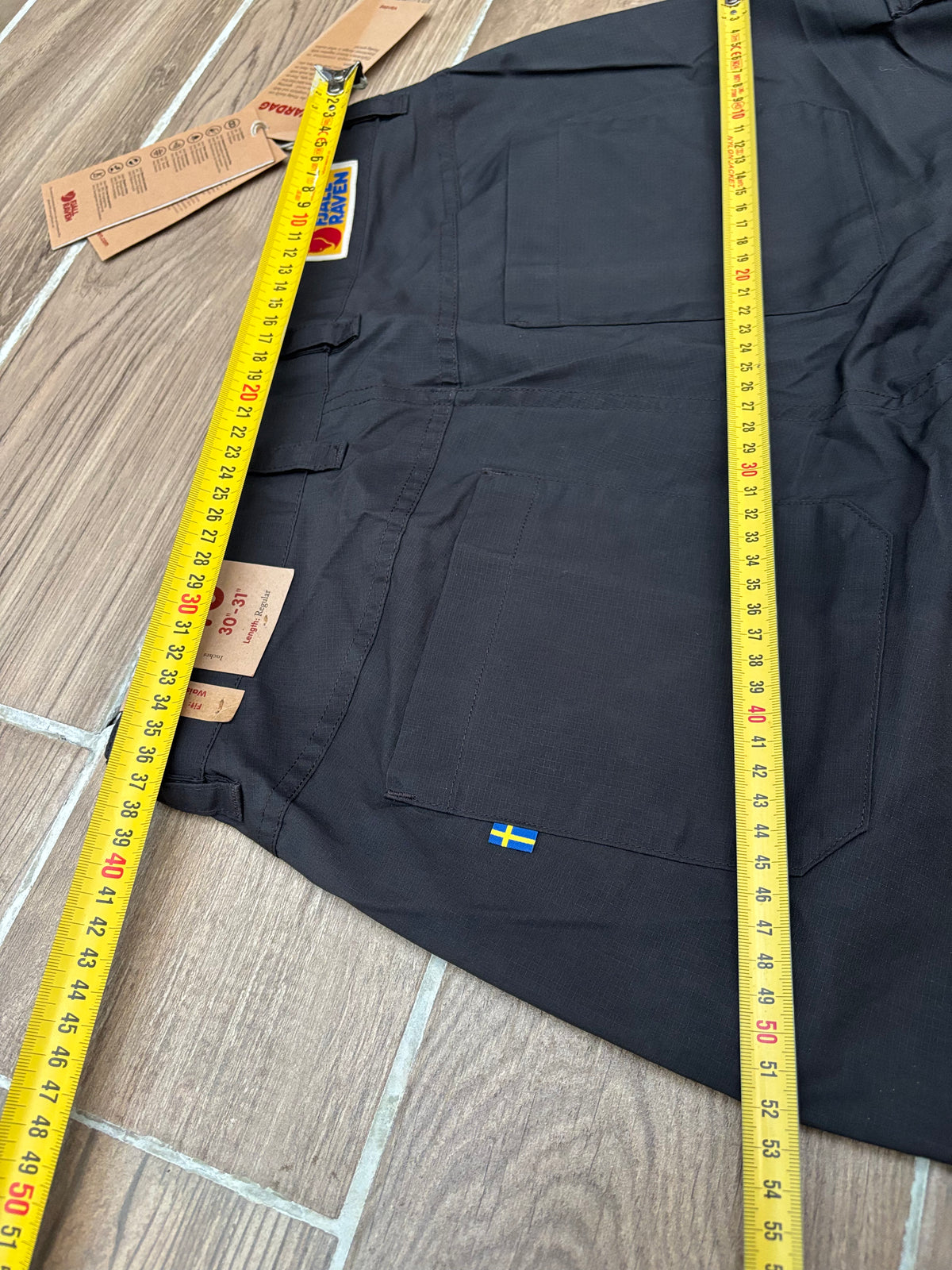 Leichte Hose Fjällräven (L Damen) G-1000 schwarz