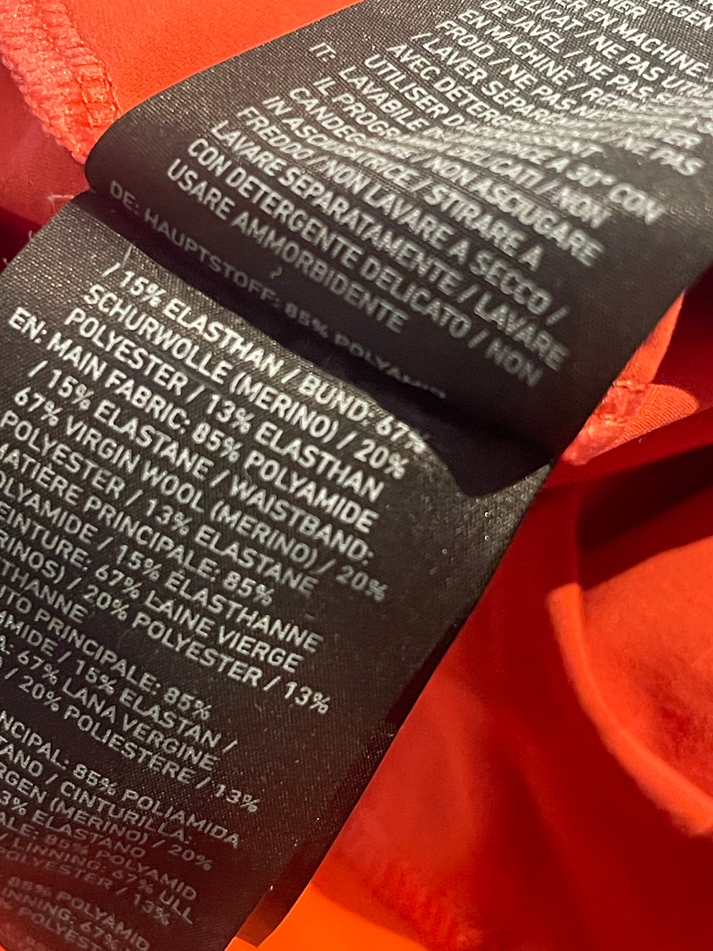 Leichte Hose von Ortovox mit Merino (S Damen) korallenrot