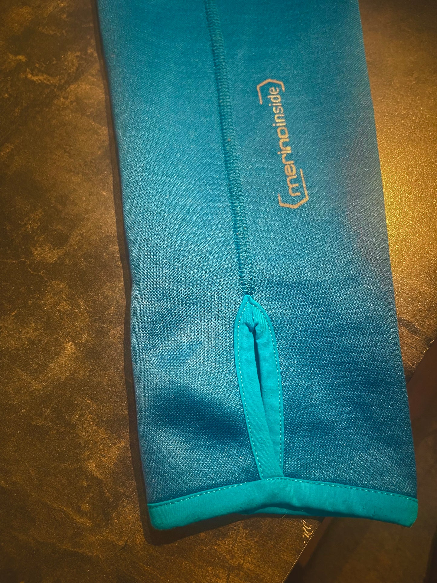 Jacke Ortovox Merino inside (S Herren) Zip Hoodie blau