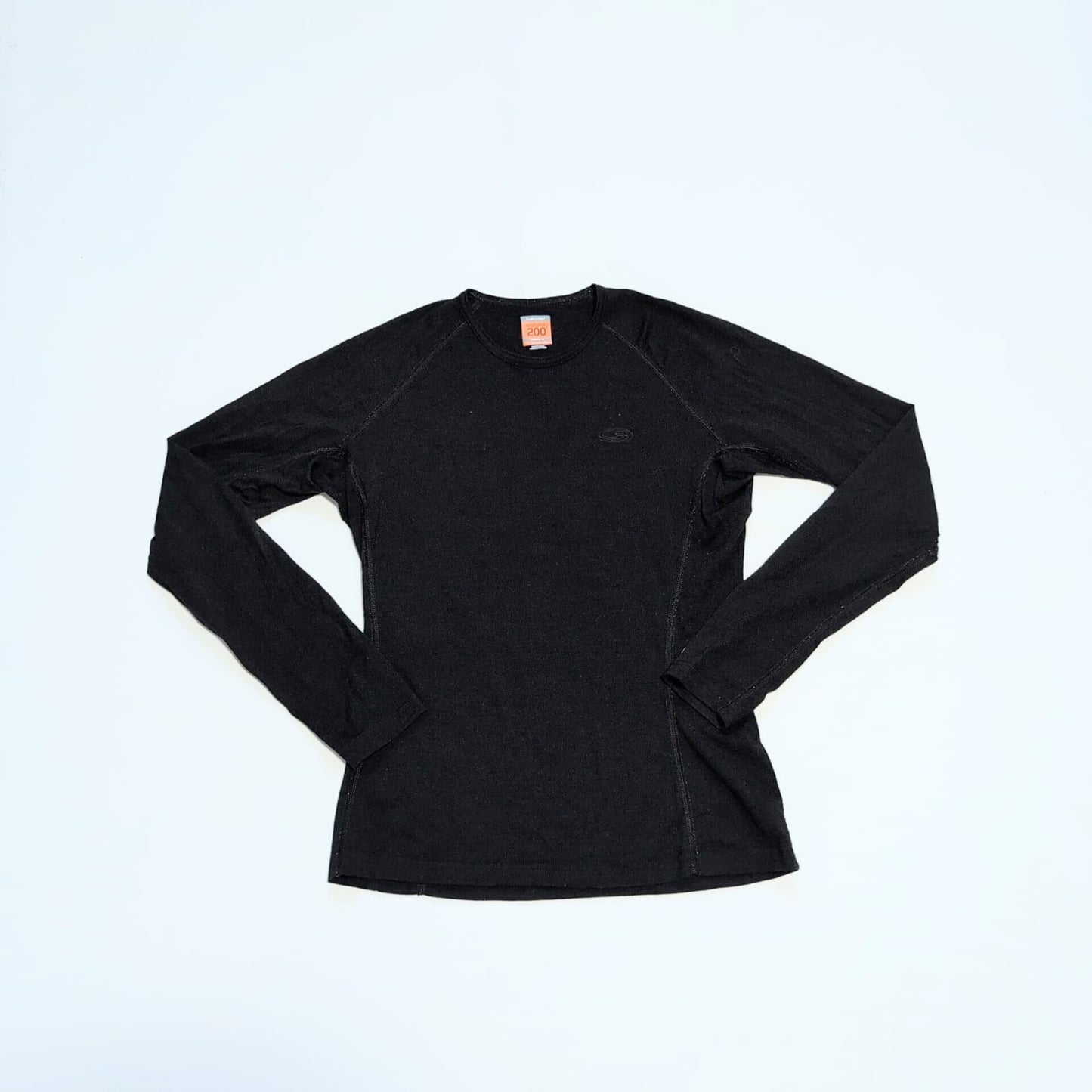 Longsleeve Icebreaker (M Damen) pure Merino 200 schwarz