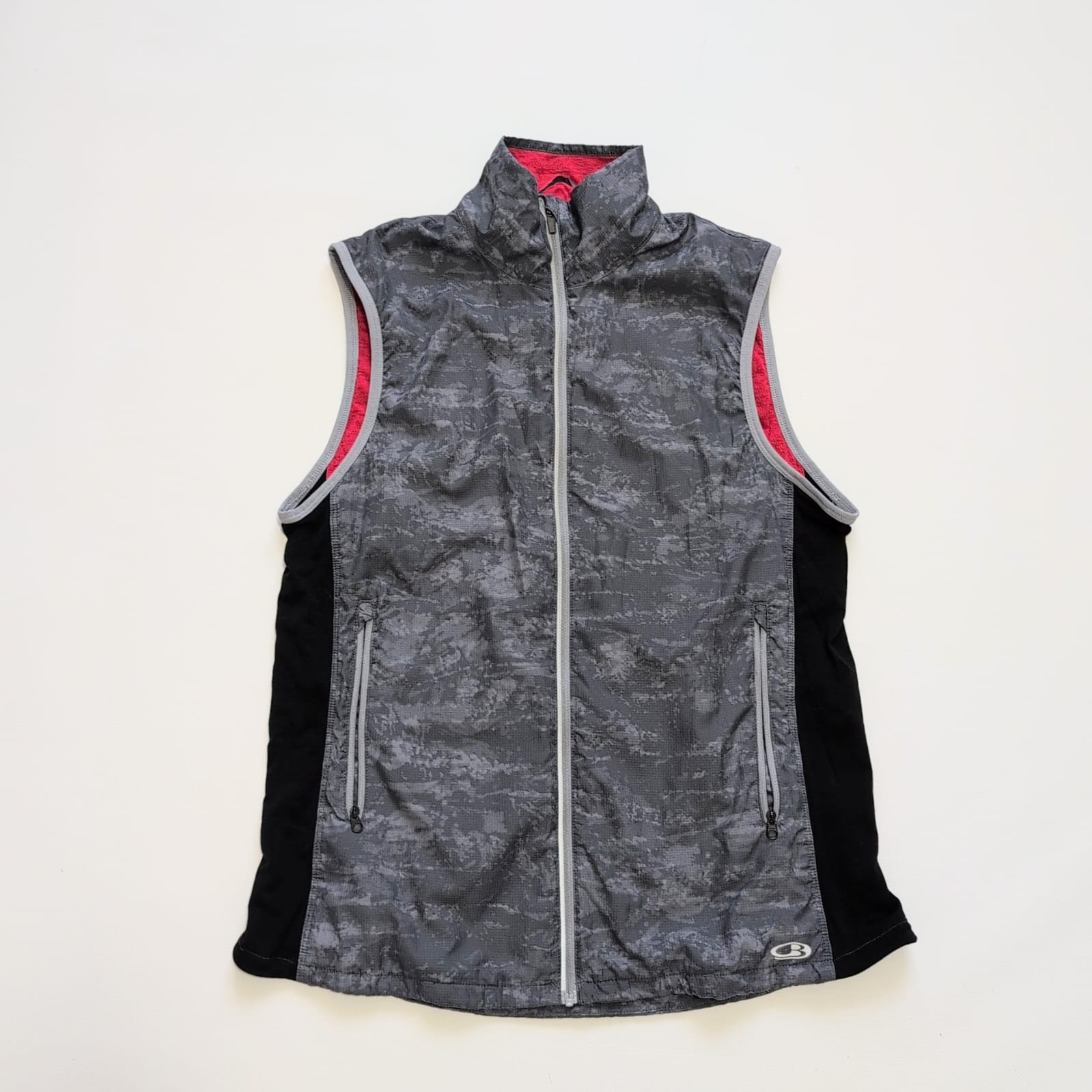 2-lagen Weste von Icebreaker Merino Nylon (M Damen) grau - wanderlich.com