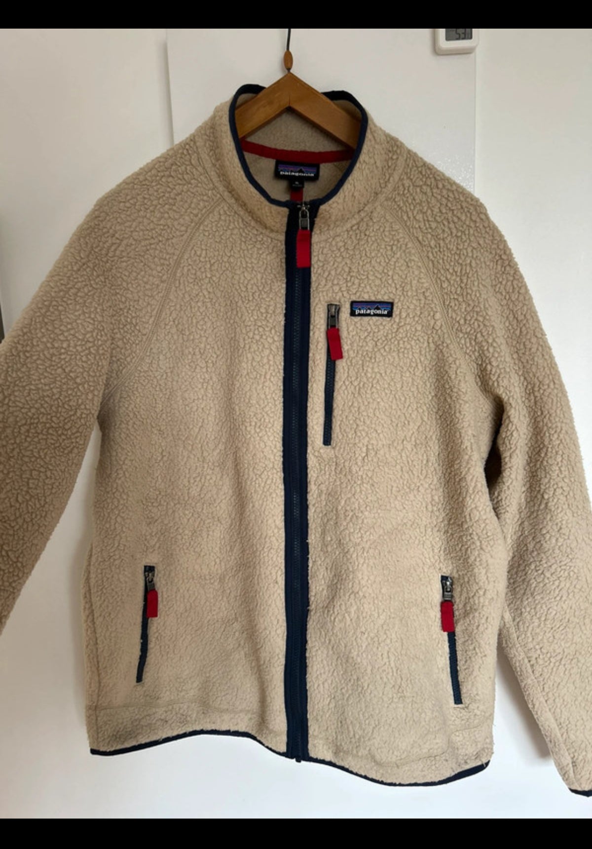 Patagonia Fleece Jacke (M Herren) Retro Pile creme beige