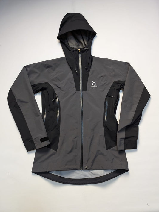 Hardshell Jacke von Haglöfs (S Damen) Kabi schwarz-grau