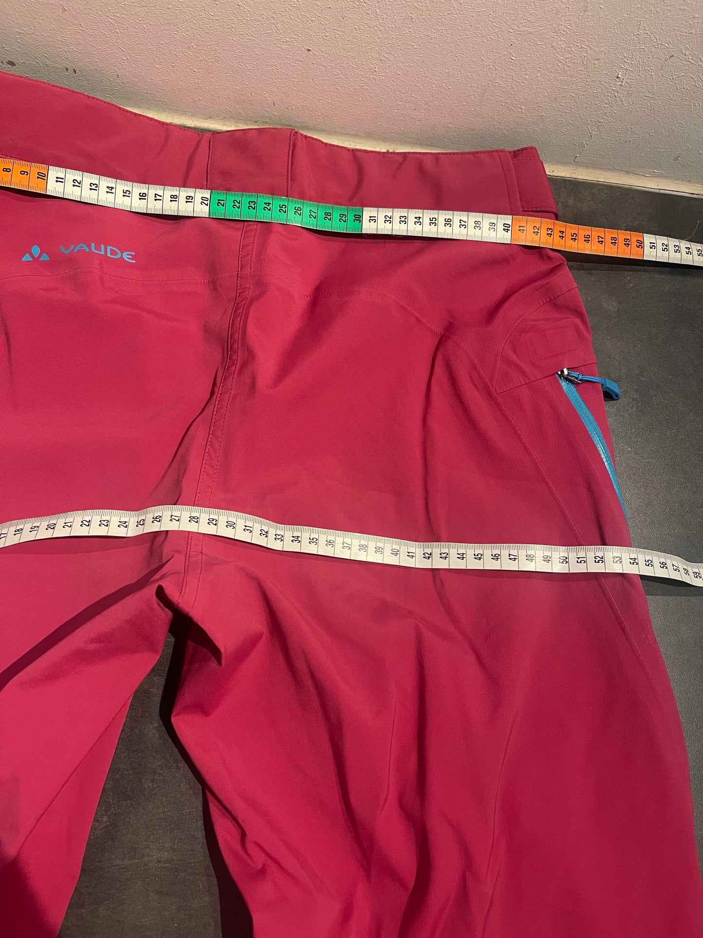 Skitouren Hose von Vaude (M/ L Damen) 3L Hardshell Magenta pink