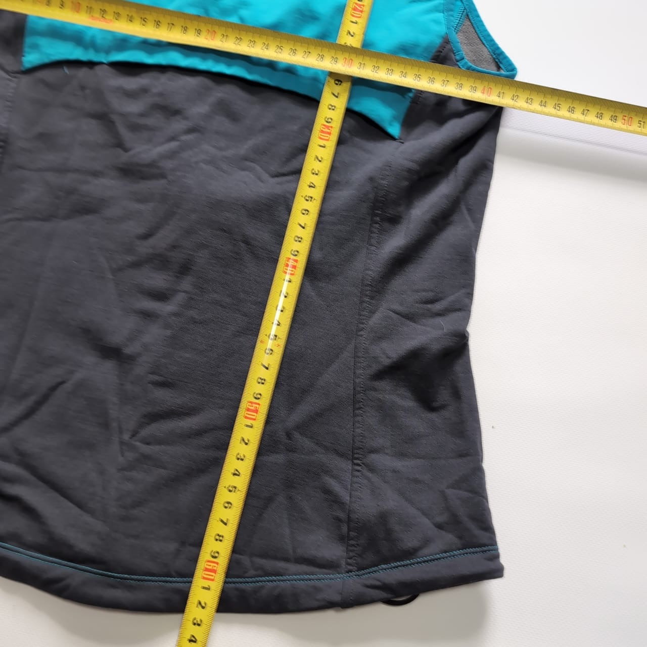 Softshell Weste von Icebreaker Merino (S Damen) türkis grau