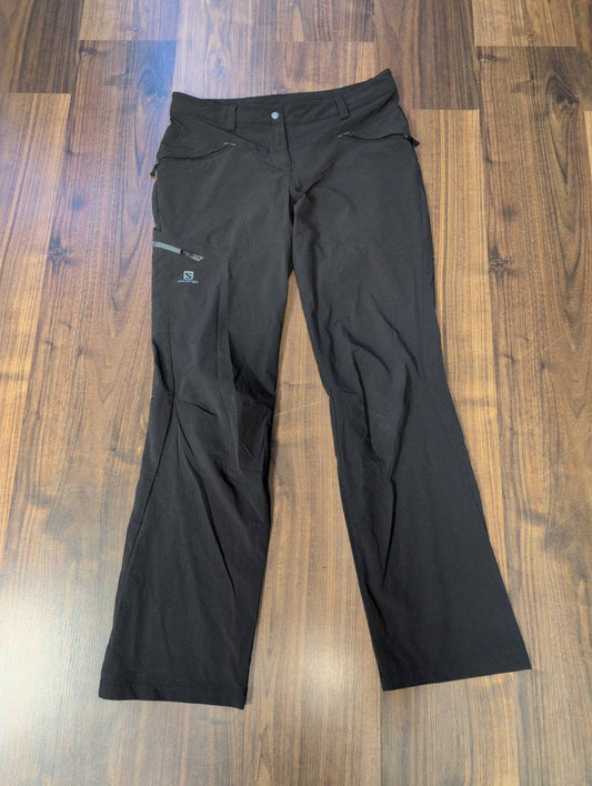 Outdoor Hose von Salomon (L Damen) Stretch leicht schwarz