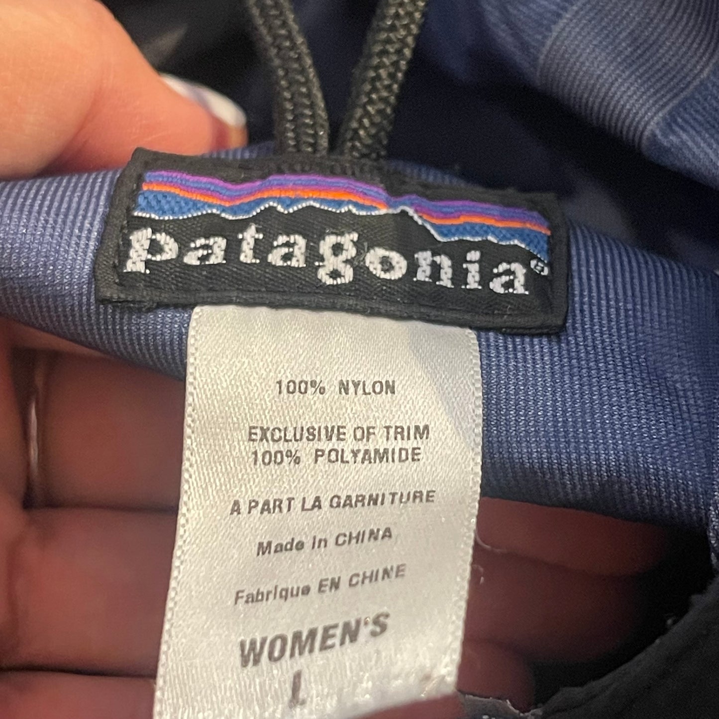 Hardshell Jacke von Patagonia (L Damen ) Regenjacke schwarz