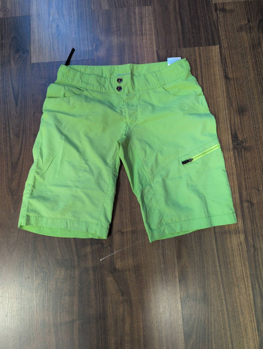 2in1 Rad Shorts von Vaude (Damen S bis M) grün Innenhose