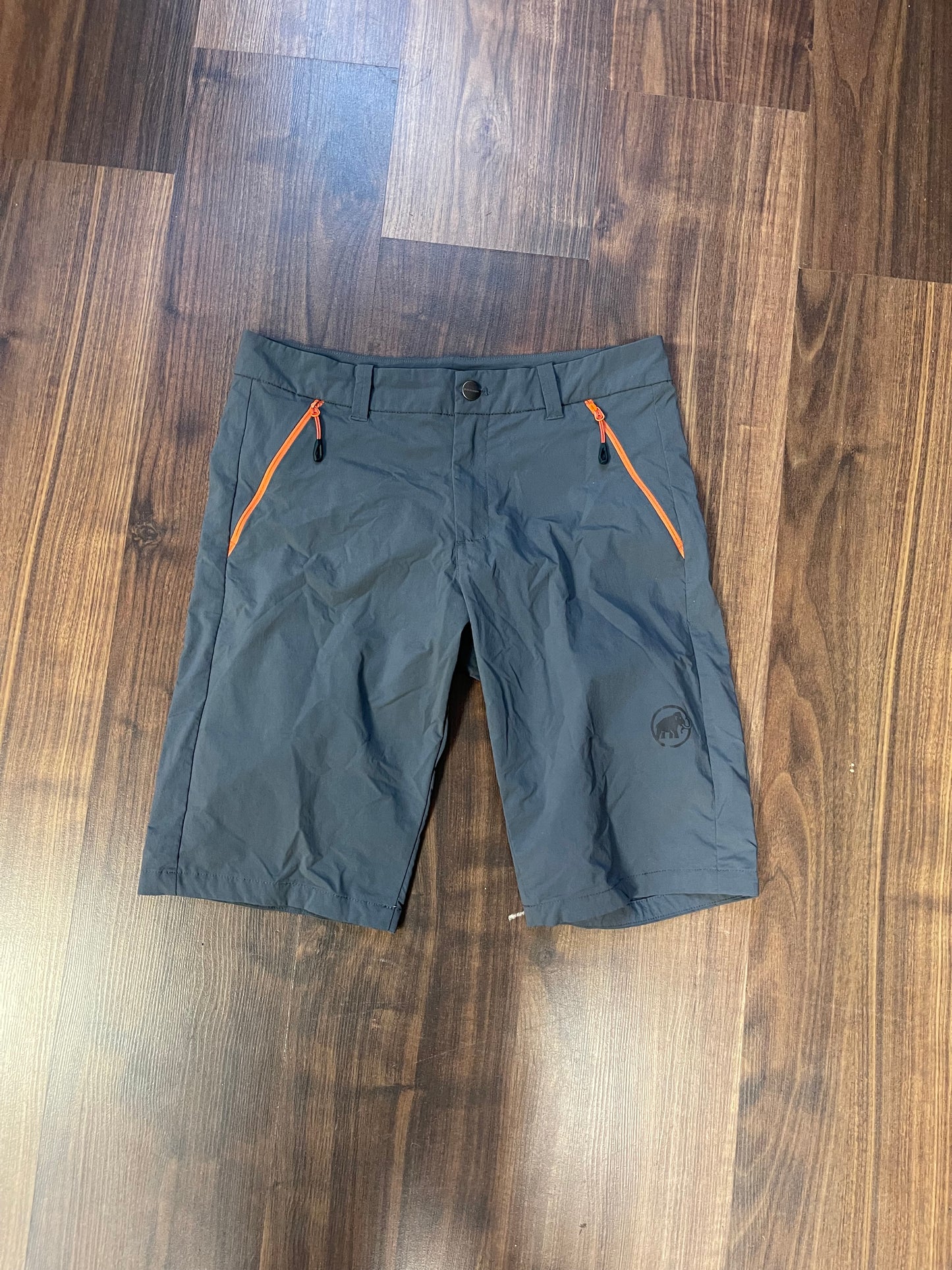Technische Shorts von Mammut (Herren S) grau elastisch - wanderlich.com