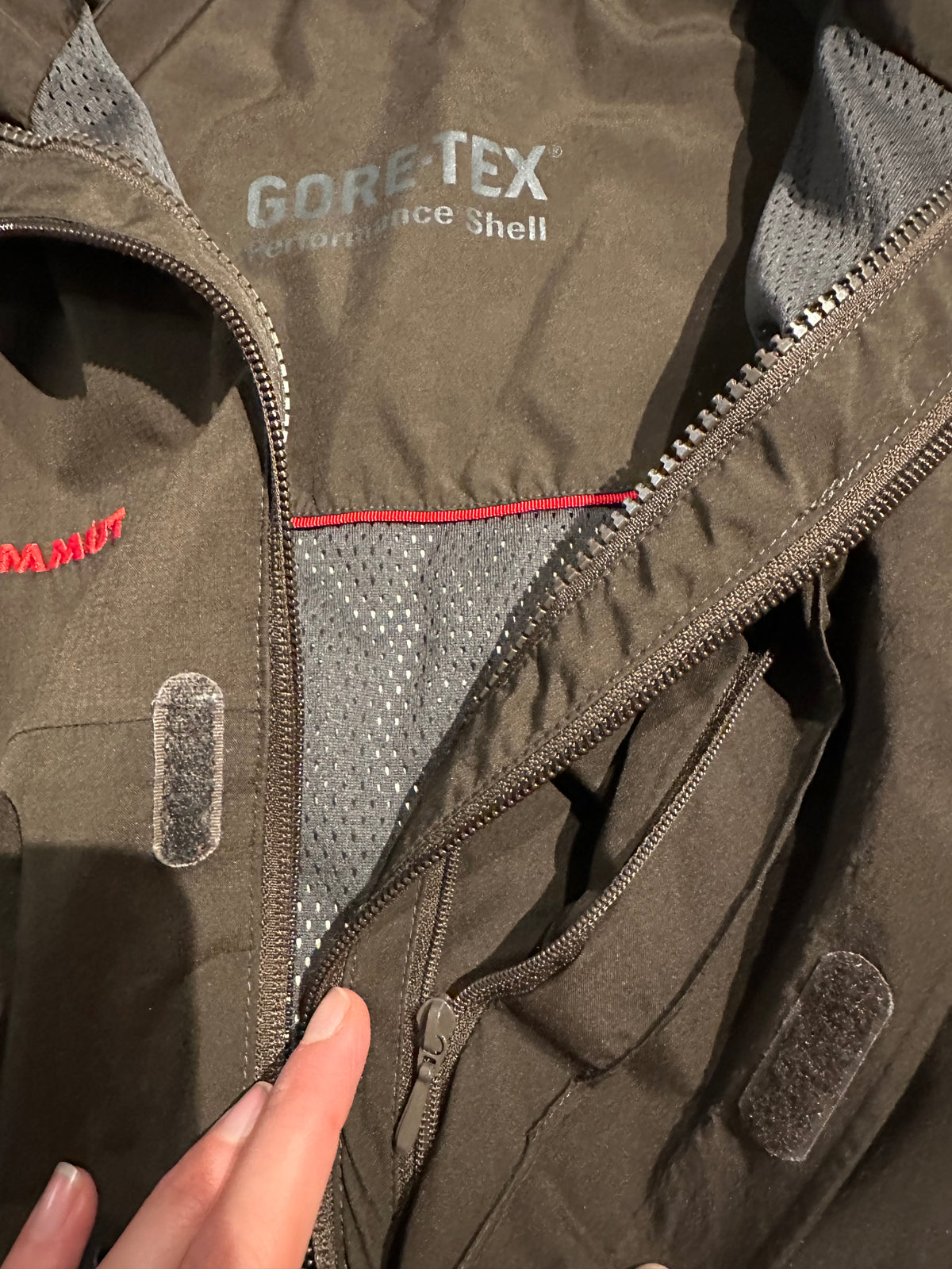 Hardshell Jacke von Mammut Goretex (M bis L Herren) braun