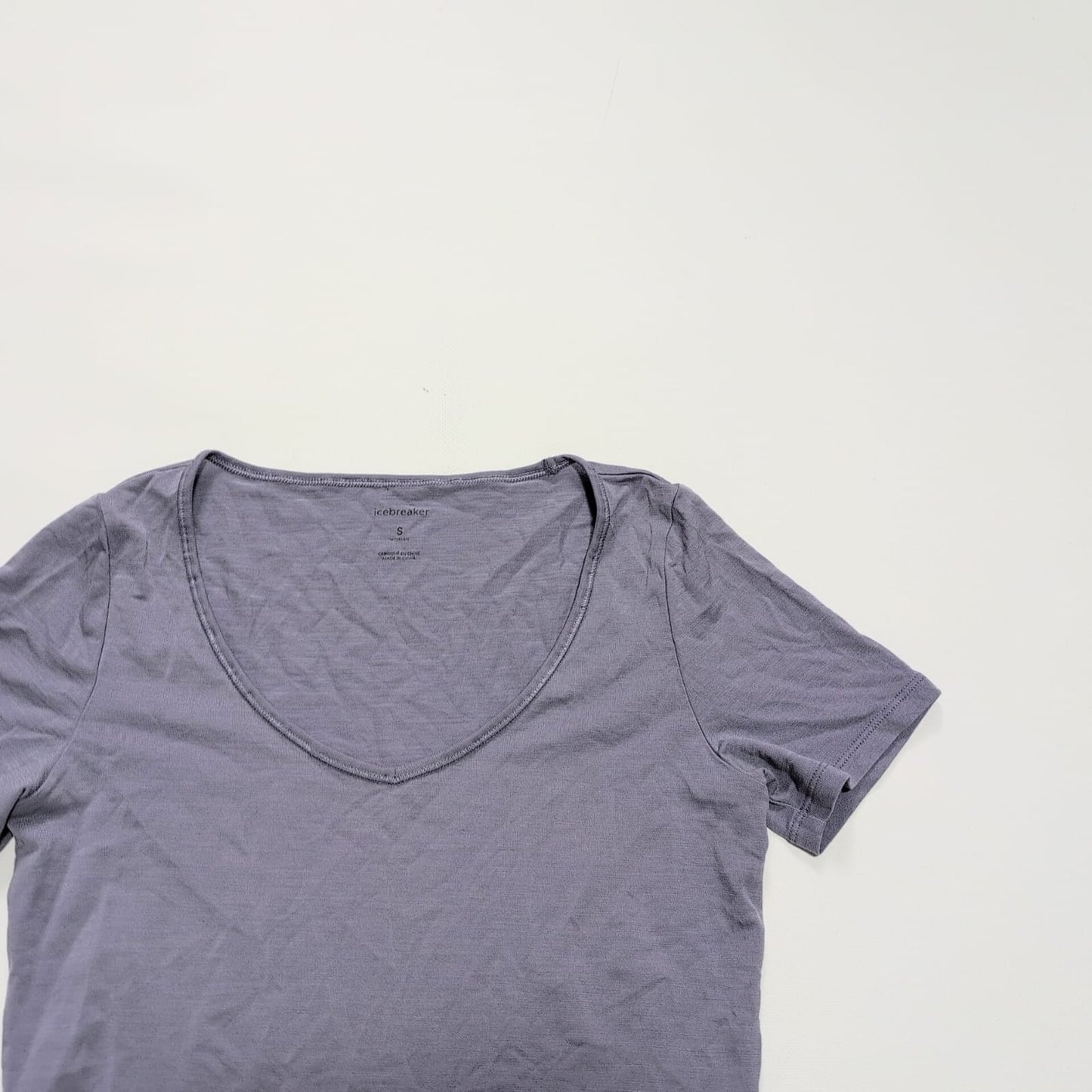 T-Shirt von Icebreaker Merino (S Damen) lila