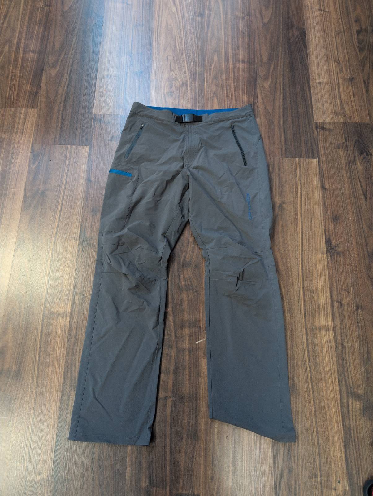 Trekking Hose von Ortovox Merino (L Herren) grau - wanderlich.com