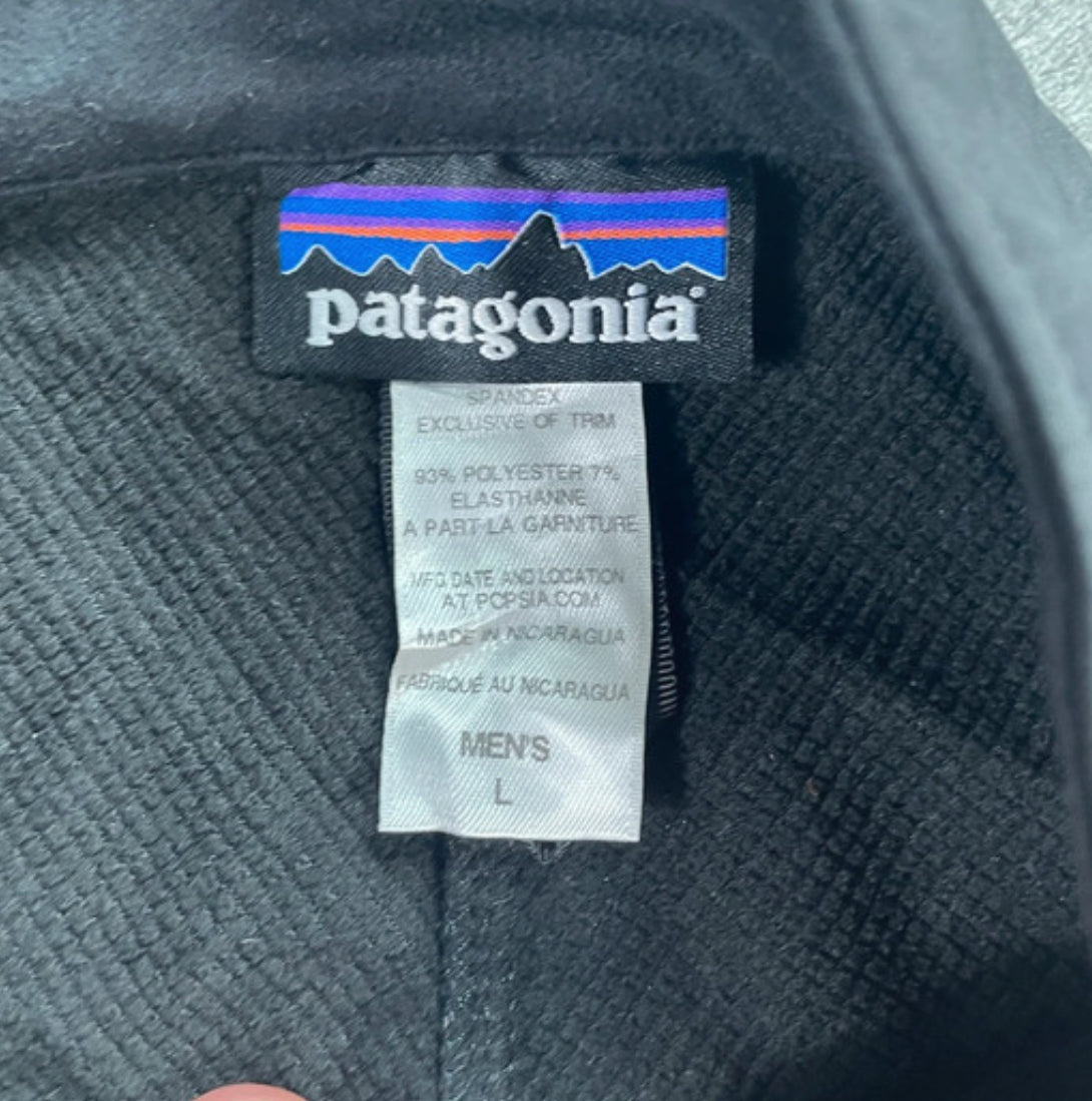 Übergangsjacke Patagonia (L Herren) schwarz wasserdicht