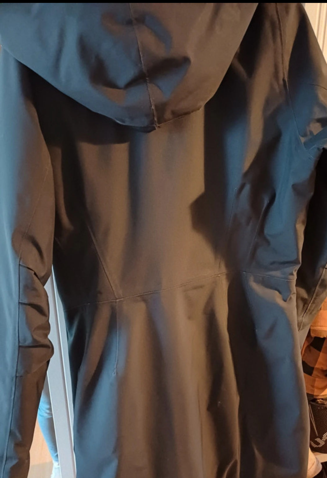 Daunen Winterparka Patagonia (M Damen) Mantel wasserdicht schwarz