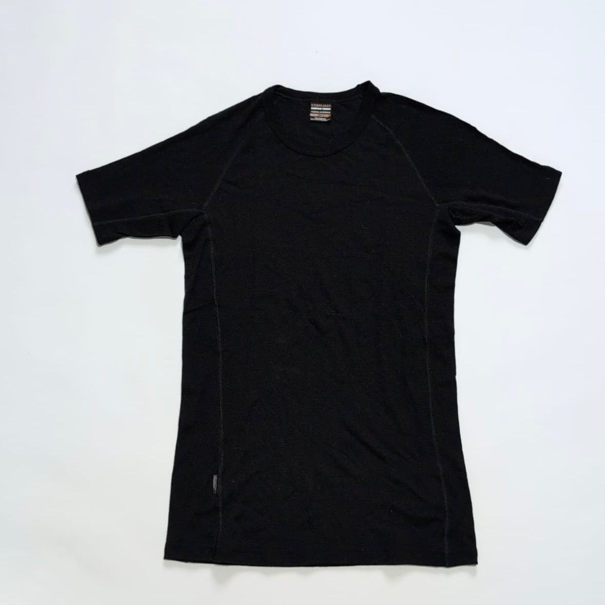 Merino T-Shirt von Icebreaker (S Herren) Baselayer schwarz