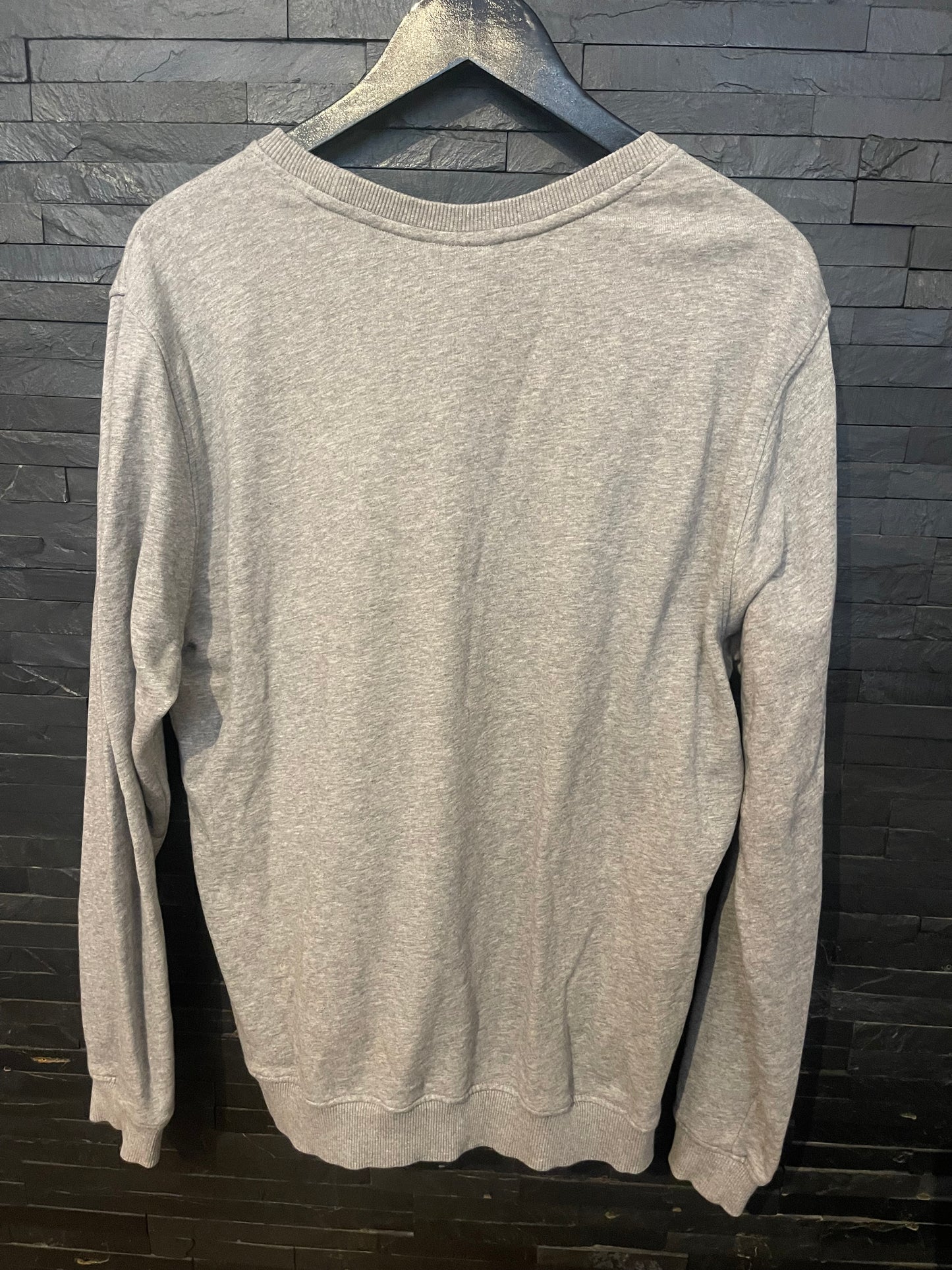 Fjällräven Vardag Sweater (M Herren) Pullover Bio-Baumwolle grau