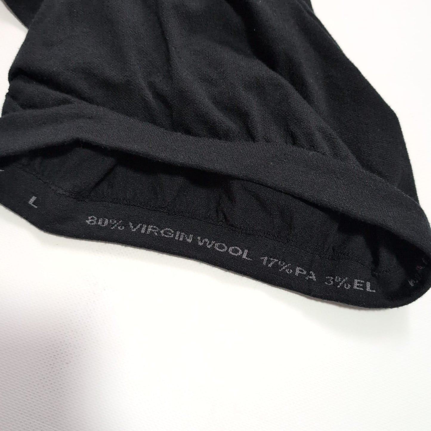 Merino Kompression Shirt von Ortovox (L Herren) Baselayer schwarz