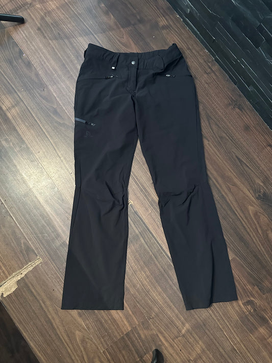 Outdoor Hose von Salomon (M Damen) Stretch schwarz