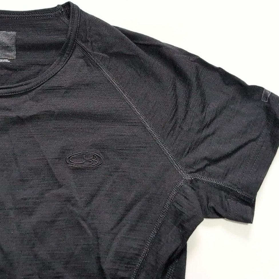 T-Shirt von Icebreaker Merino 200 (S Damen) Baselayer schwarz