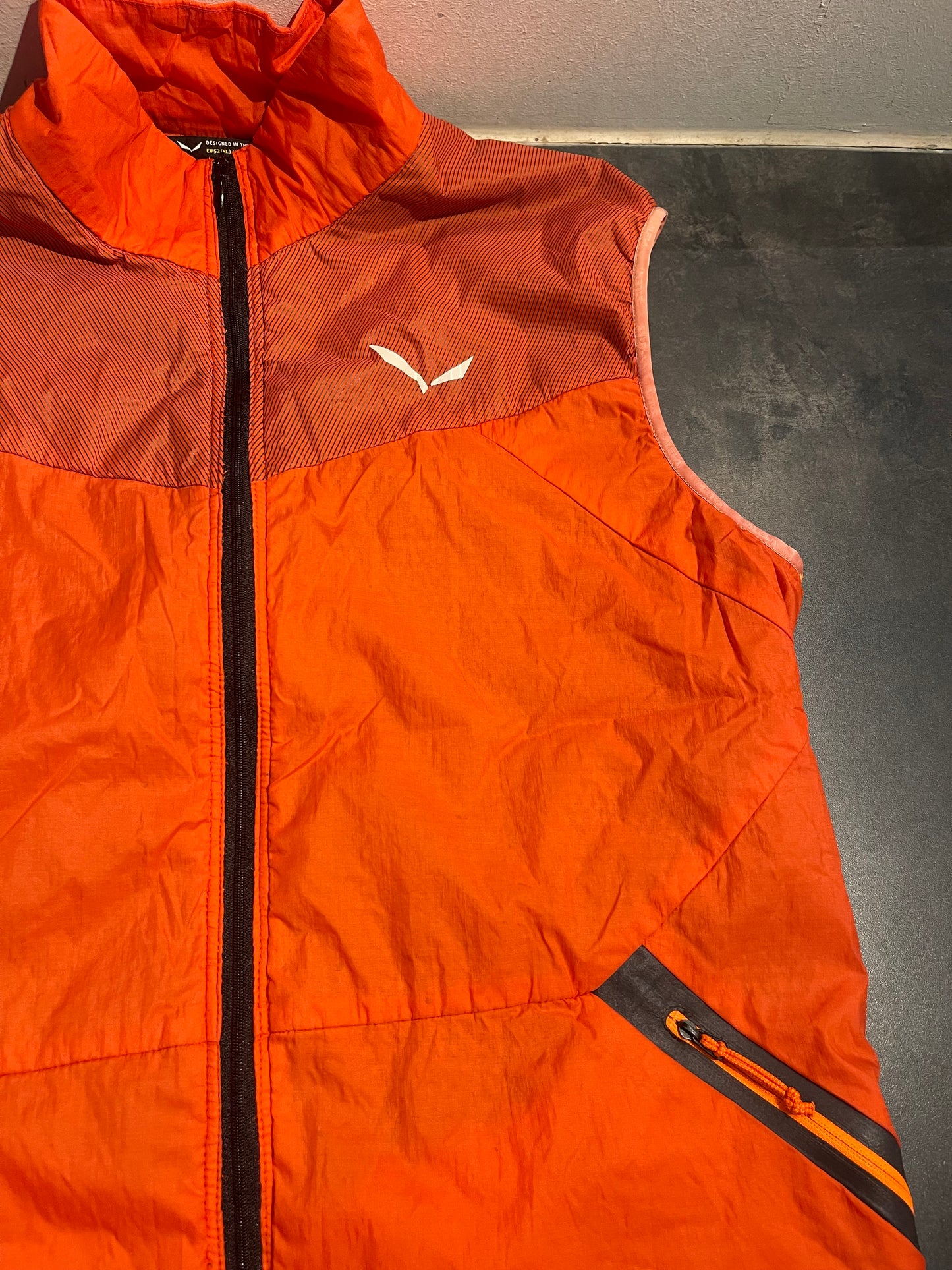 Hybride Lauf Weste von Salewa (XL Herren) orange