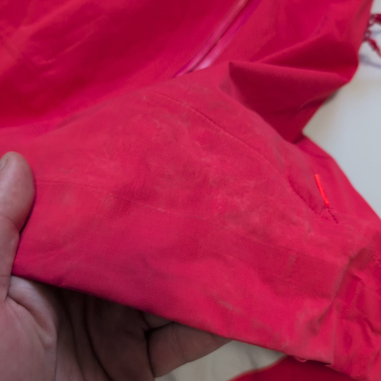 Hardshell Jacke von Mammut (L Damen) wasserdicht korallenrot