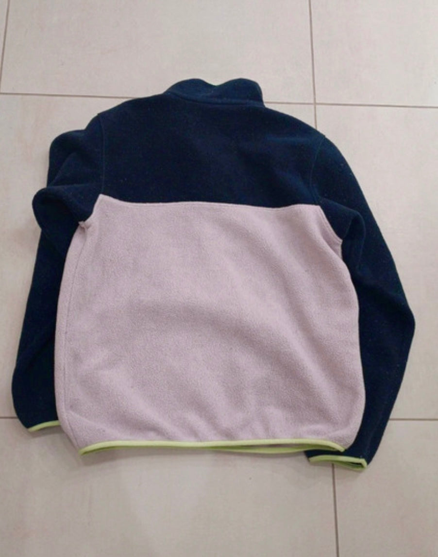 Fleece Pullover Patagonia Synchilla (M Herren / L Damen) marineblau lila