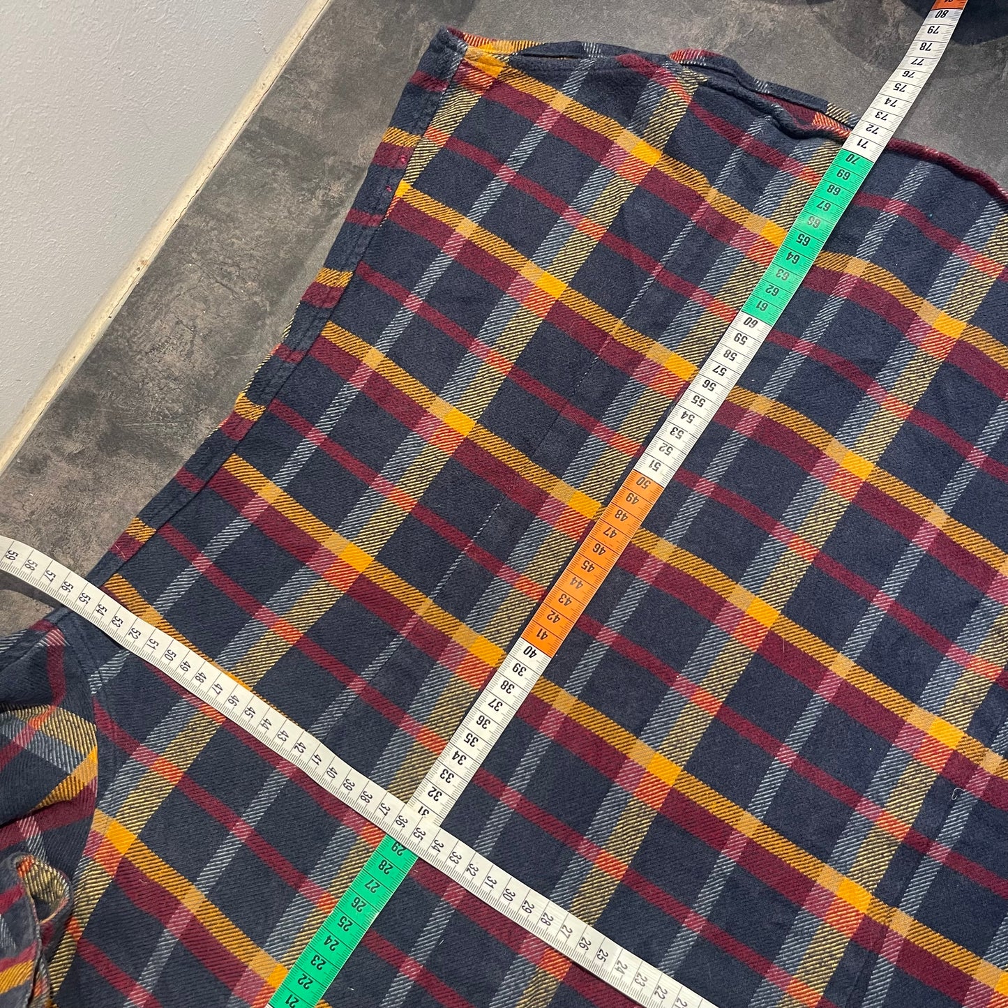 Patagonia Karo Hemd (L Damen) 100% Bio-Baumwolle dunkelblau kariert