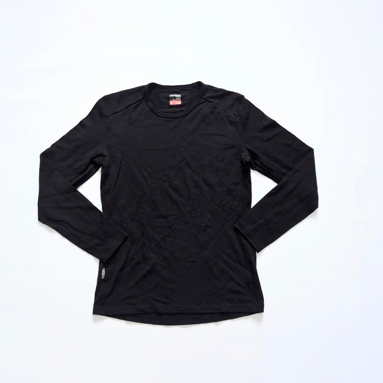 Longsleeve Icebreaker Merino 260 ( S Herren / M Damen) Baselayer schwarz