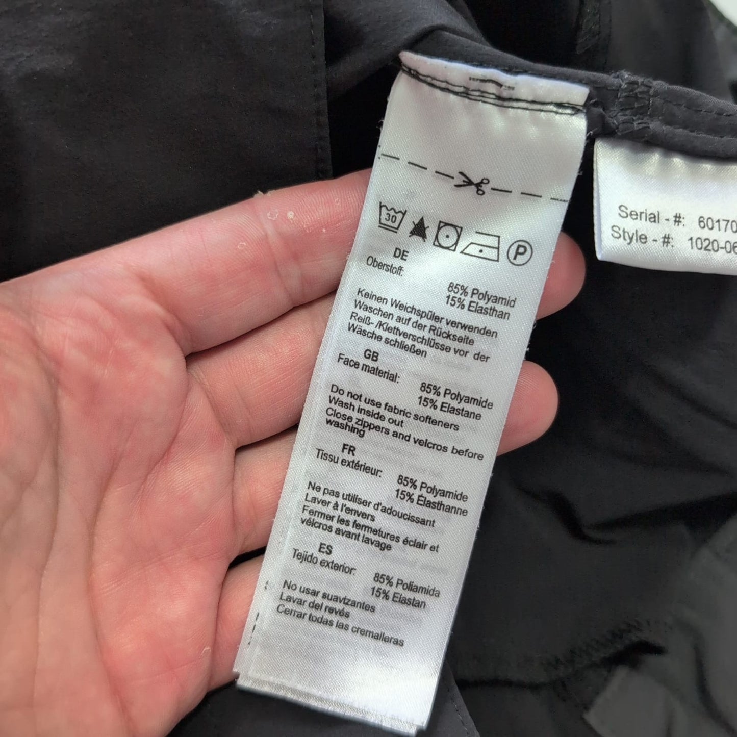 Trekking Hose von Mammut (XS Damen) leichtes Stretch Softshell schwarz - wanderlich.com